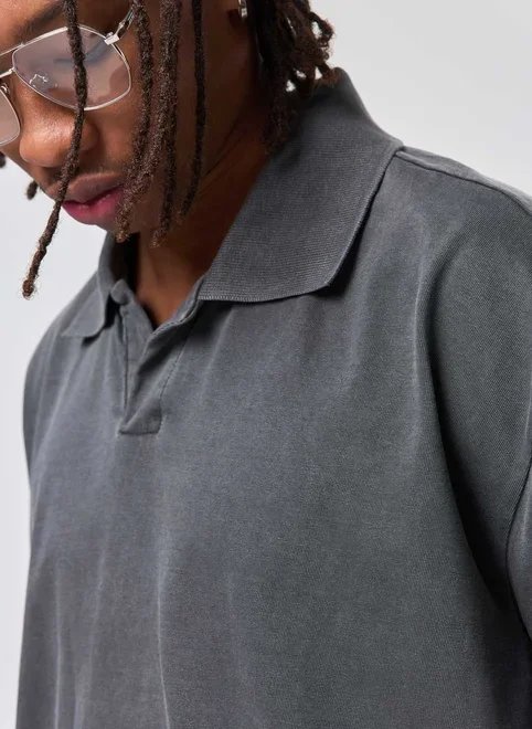 camisa polo box malhão estonada camisa polo box malhão estonada