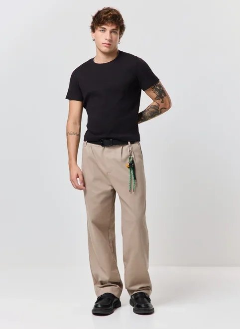 calça chino baggy calça chino baggy