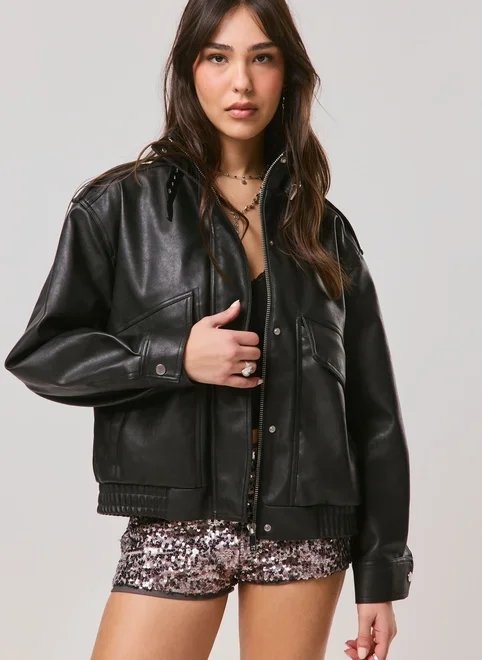 jaqueta bomber gola fivela jaqueta bomber gola fivela