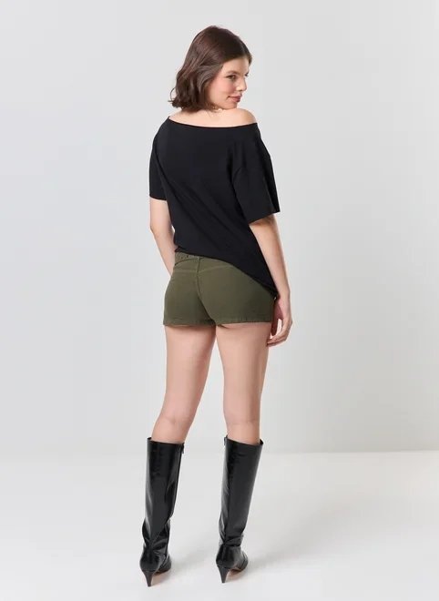 micro short sarja cinto tachinhas micro short sarja cinto tachinhas