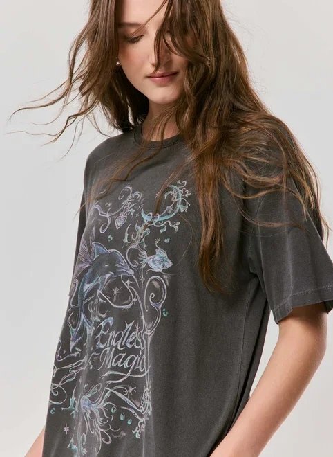camiseta oversized estonada magic camiseta oversized estonada magic