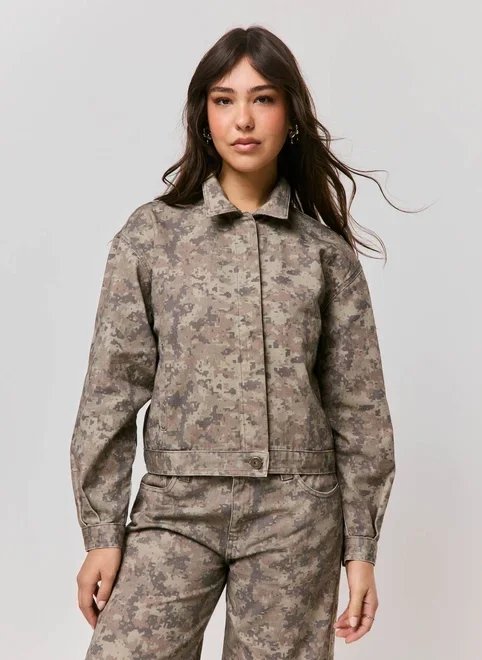 jaqueta sarja camuflada digital jaqueta sarja camuflada digital