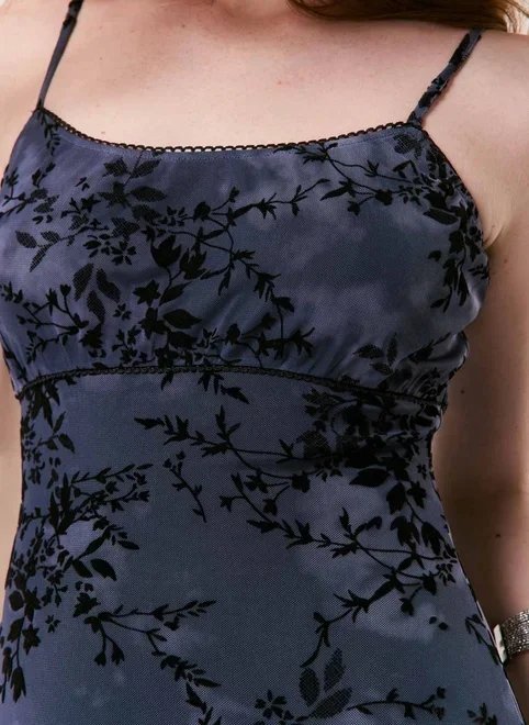 vestido estampa floral aveludada vestido estampa floral aveludada