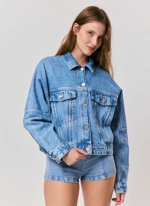 jaqueta oversized jeans jaqueta oversized jeans