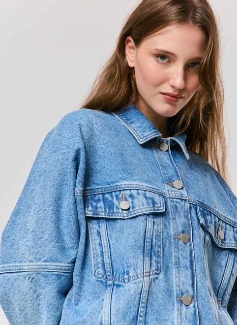 jaqueta oversized jeans jaqueta oversized jeans