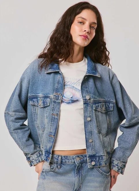 jaqueta oversized jeans jaqueta oversized jeans