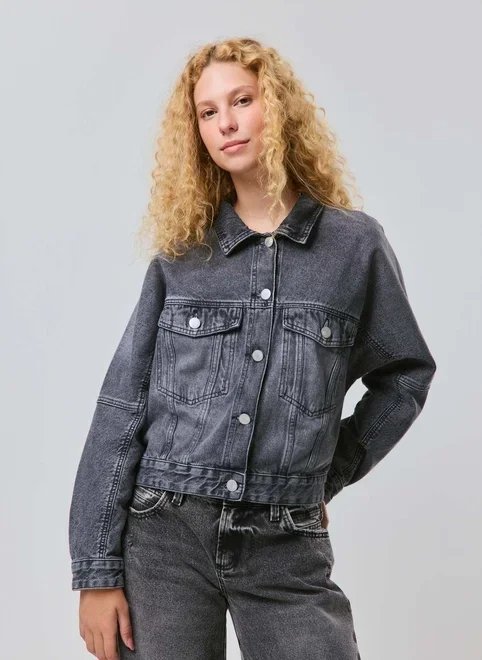 jaqueta oversized jeans jaqueta oversized jeans