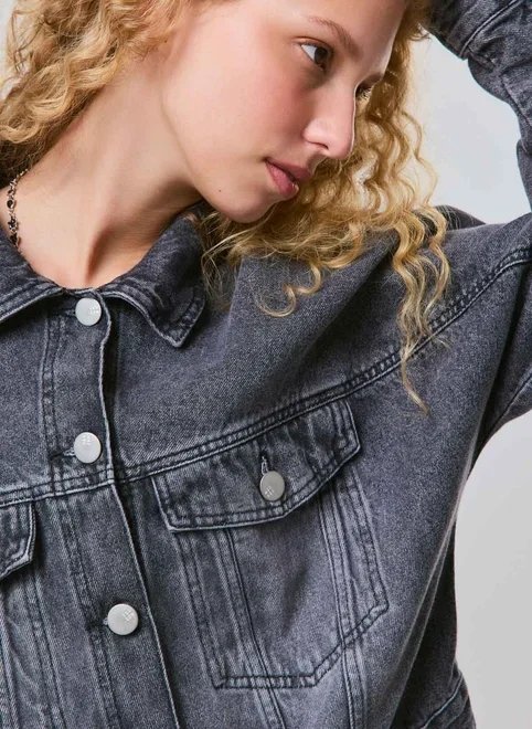 jaqueta oversized jeans jaqueta oversized jeans