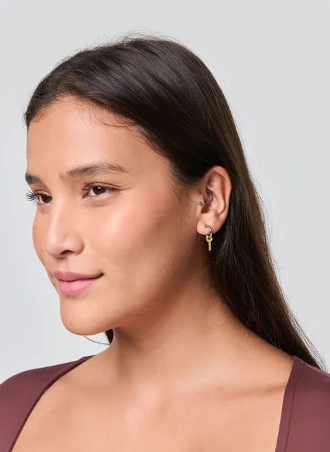 conjunto 3 argolas com pingentes conjunto 3 argolas com pingentes