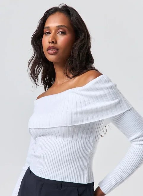 blusa manga longa tricô pala dobrada blusa manga longa tricô pala dobrada