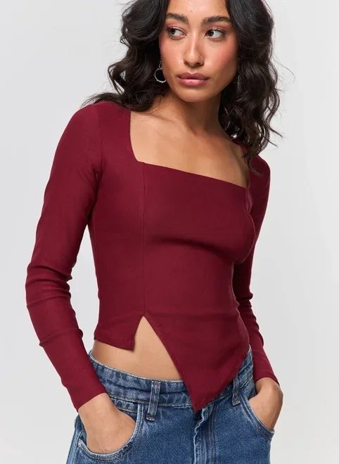 blusa manga longa bengaline assimétrica blusa manga longa bengaline assimétrica