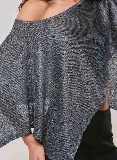 blusa capa brilhosa blusa capa brilhosa