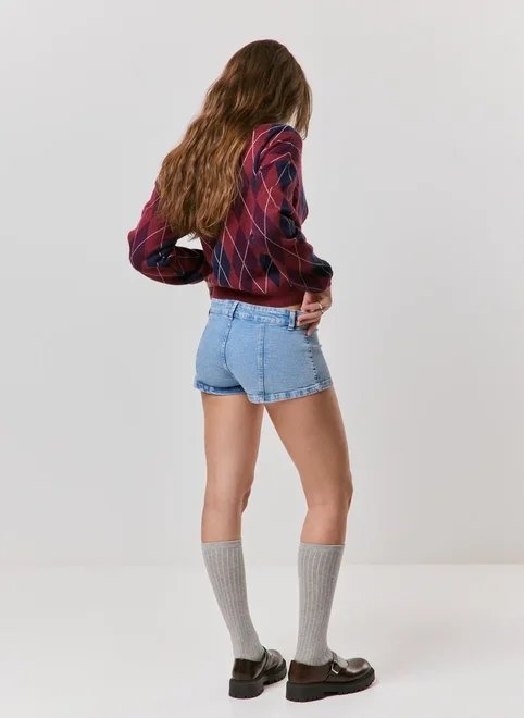 short jeans cintura baixa micro short jeans cintura baixa micro