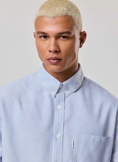 camisa box alfaiataria listrada camisa box alfaiataria listrada