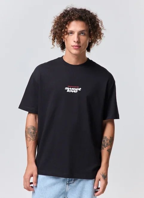 camiseta relaxed malhão sweet love camiseta relaxed malhão sweet love