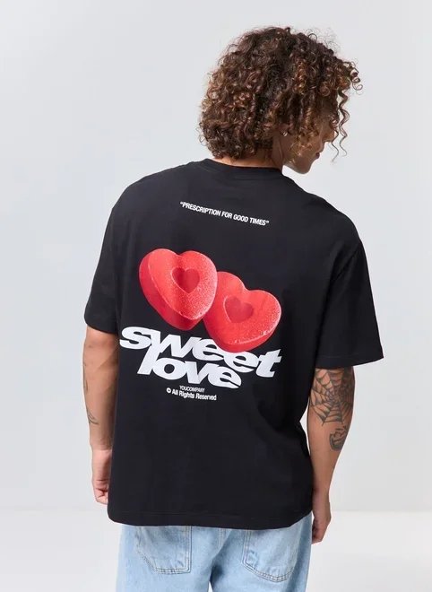 camiseta relaxed malhão sweet love camiseta relaxed malhão sweet love