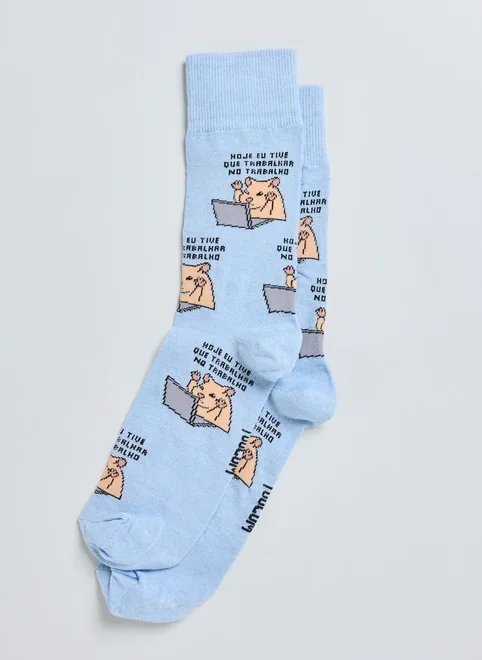 meia azul hamster trabalhando meia azul hamster trabalhando