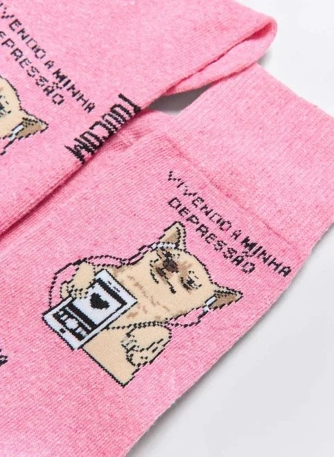 meia rosa chiuaua depressão meia rosa chiuaua depressão
