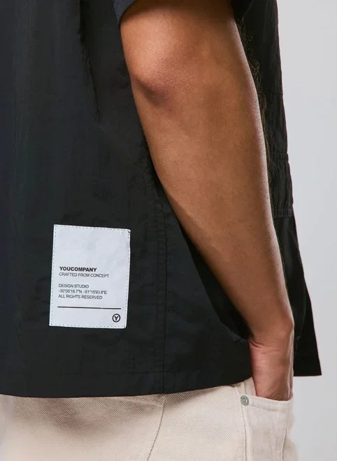 camisa comfort utilitária em nylon camisa comfort utilitária em nylon