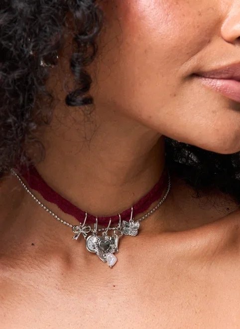 chocker romântico de renda chocker romântico de renda