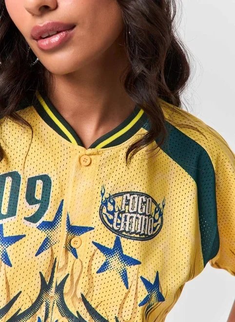 camiseta cropped esportiva brasil camiseta cropped esportiva brasil