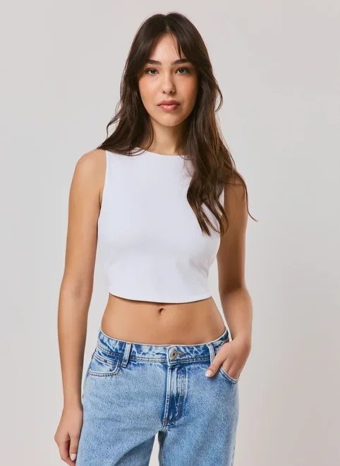 regata justo decote halter regata justo decote halter