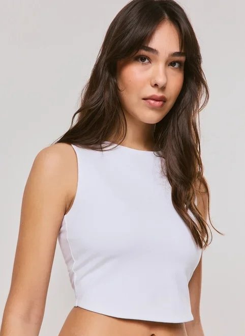 regata justo decote halter regata justo decote halter