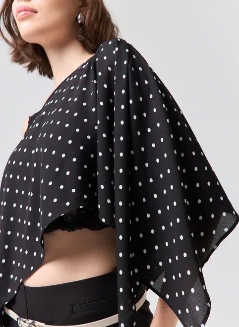 blusa capa poá blusa capa poá