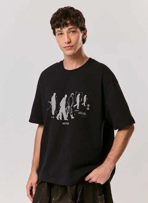 camiseta box malhão com estampa camiseta box malhão com estampa