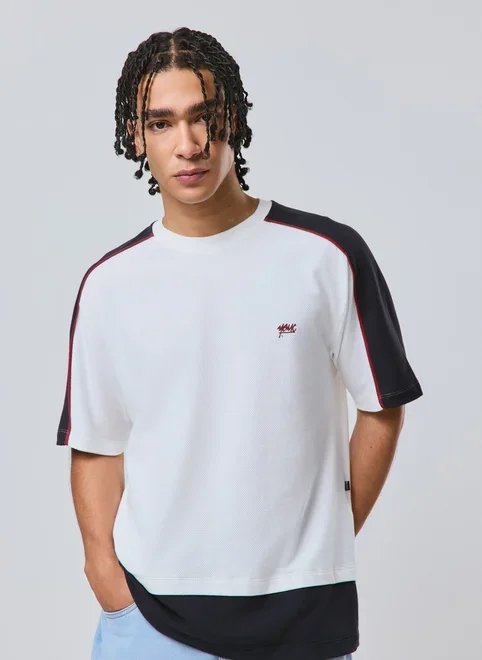 camiseta malhão comfort recortes camiseta malhão comfort recortes