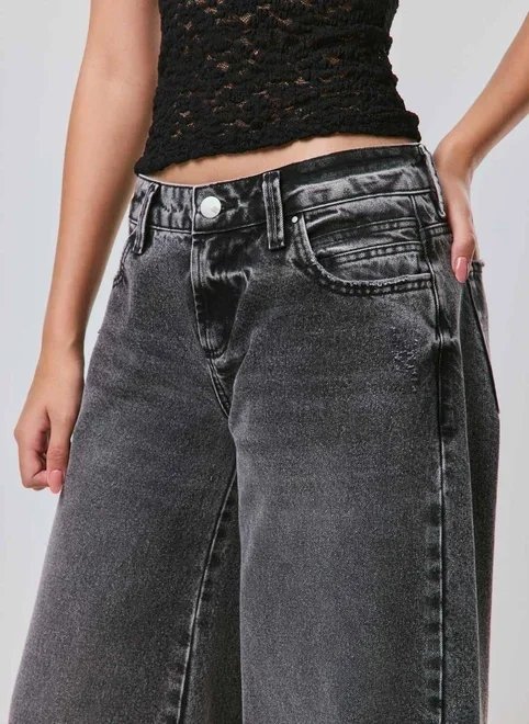 calça jeans pantalona premium calça jeans pantalona premium