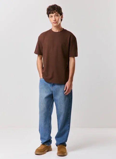 camiseta comfort atoalhada camiseta comfort atoalhada