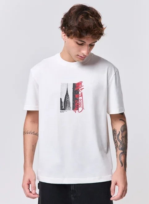 camiseta comfort malhão empire state camiseta comfort malhão empire state
