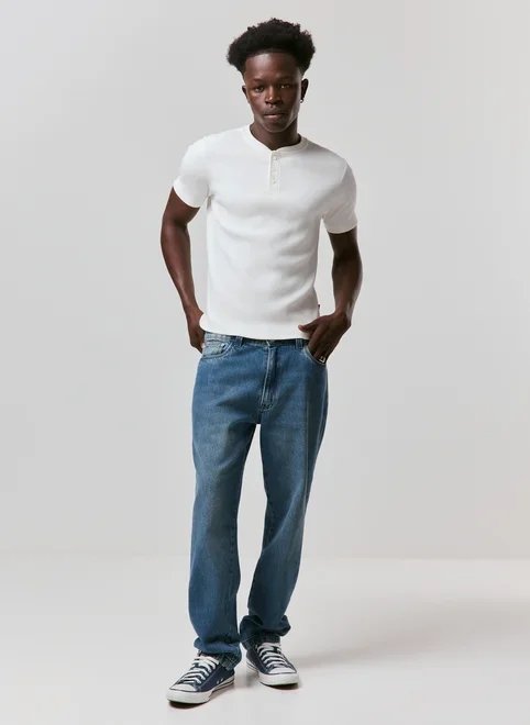 camiseta henley muscle camiseta henley muscle