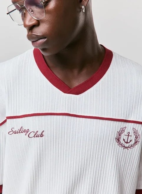 camiseta comfort texturizada sailing club camiseta comfort texturizada sailing club