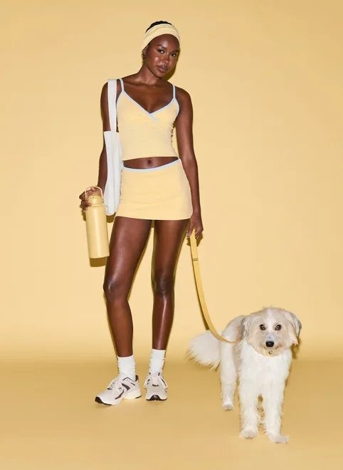 regata amarelo manteiga athleisure regata amarelo manteiga athleisure