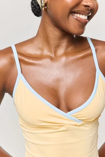 regata amarelo manteiga athleisure regata amarelo manteiga athleisure