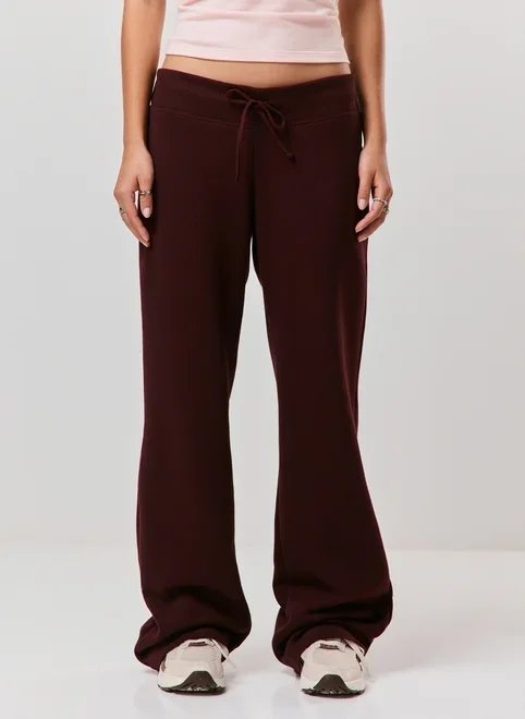 calça flare moletom cintura média calça flare moletom cintura média