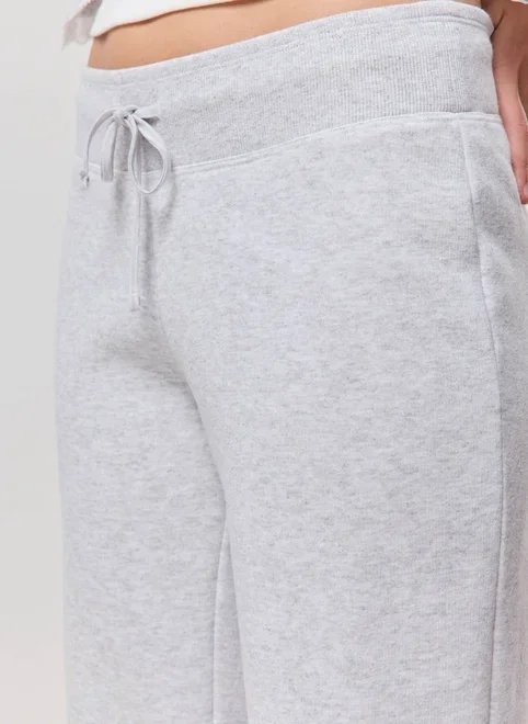 calça flare moletom cintura média calça flare moletom cintura média