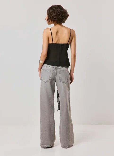 blusa amarração pontas e babados blusa amarração pontas e babados