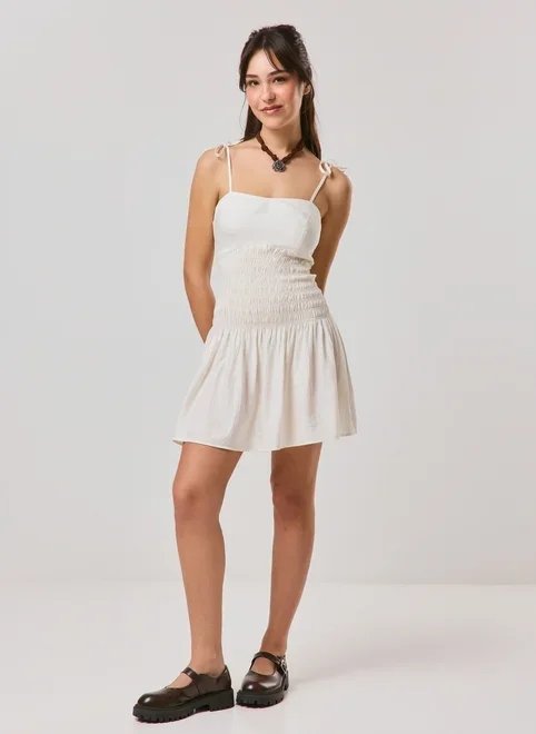 vestido curto lastex alças reguláveis vestido curto lastex alças reguláveis