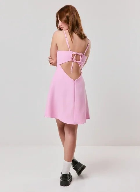 vestido curto costas abertas vestido curto costas abertas