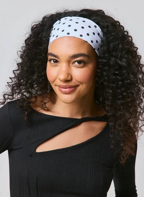 kit faixas de cabelo renda e poá kit faixas de cabelo renda e poá