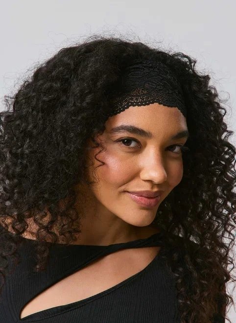 kit faixas de cabelo renda e poá kit faixas de cabelo renda e poá