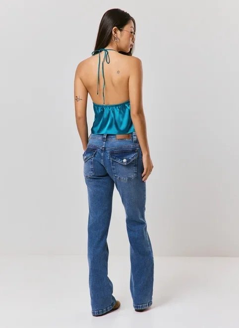 blusa acetinada brilho aplicado blusa acetinada brilho aplicado