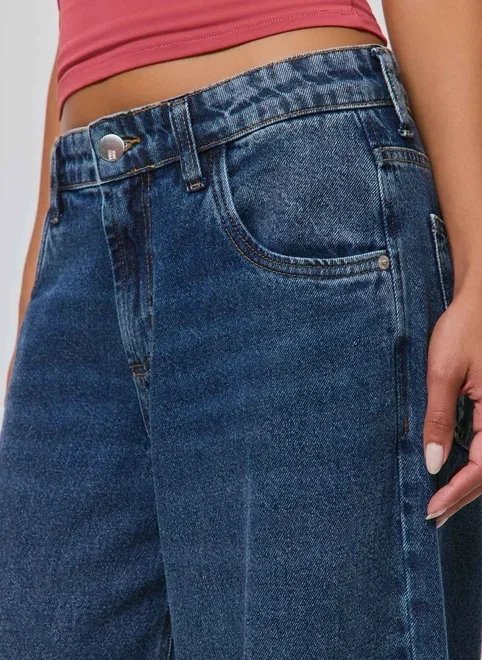 calça jeans cintura baixa super wide leg calça jeans cintura baixa super wide leg