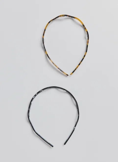 kit 2 tiaras onduladas em acetato kit 2 tiaras onduladas em acetato