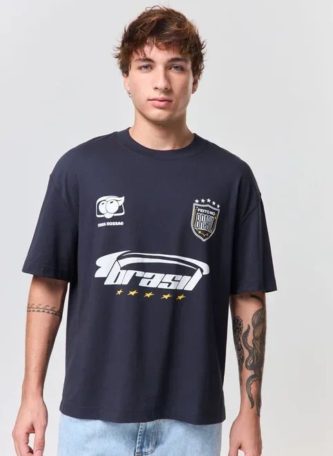 camiseta box malhão marinho guaraná camiseta box malhão marinho guaraná