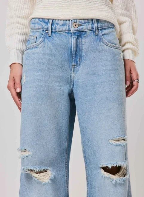 calça jeans cintura baixa destroyed calça jeans cintura baixa destroyed
