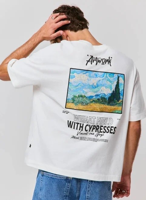 camiseta box artwork camiseta box artwork